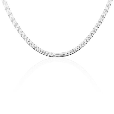 Collier Hera Melitta Acier Blanc - Chaines Femme | Histoire d’Or