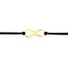 Bracelet Infini Or Jaune - Bracelets cordon Femme | Histoire d’Or