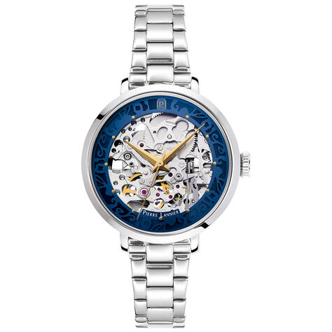 Montre Pierre Lannier Automatique 35 Bleu - Montres Femme | Histoire d’Or