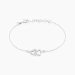 Bracelet Mona Argent Blanc Oxyde De Zirconium - Bracelets Femme | Histoire d&rsquo;Or