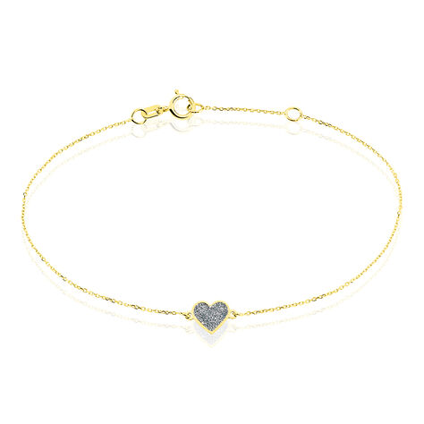 Bracelet Marta Or Jaune - Bracelets Coeur Femme | Histoire d’Or