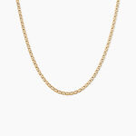 Collier Or Jaune Capucin Maille Marine - Chaines Femme | Histoire d&rsquo;Or