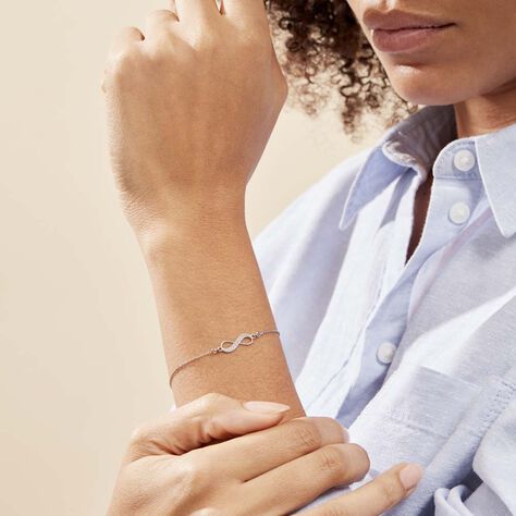 Bracelet Argent Blanc Wandis - Bracelets fantaisie Femme | Histoire d’Or