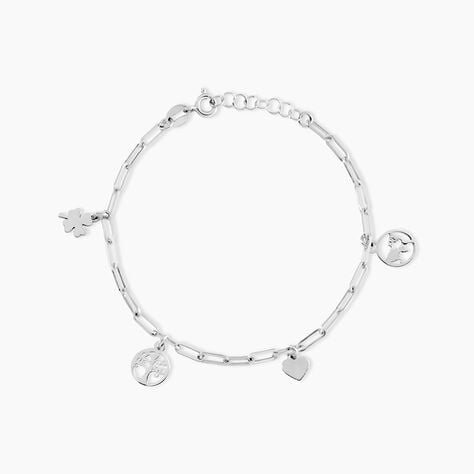 Bracelet Taola Argent Blanc - Bracelets Femme | Histoire d&rsquo;Or