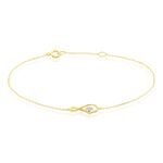 Bracelet Or Jaune Minossa Diamants - Bracelets Femme | Histoire d&rsquo;Or