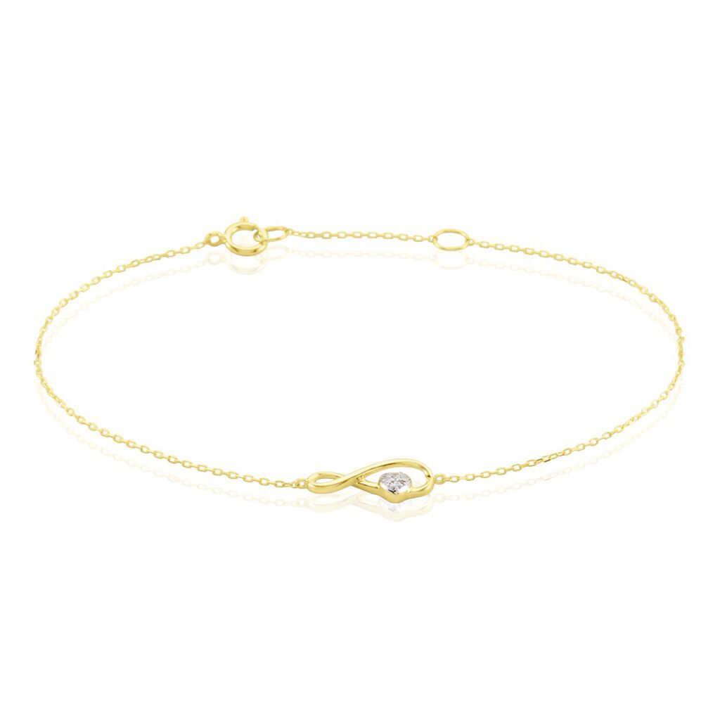 Bracelet Or Jaune Minossa Diamants - Bracelets Femme | Histoire d’Or