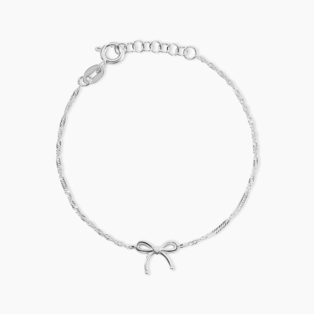 Bracelet Haria Argent Blanc - Bracelets Femme | Histoire d&rsquo;Or