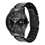 Montre Calvin Klein Iconic Automatic Noir - Id&eacute;es cadeaux Homme | Histoire d&rsquo;Or