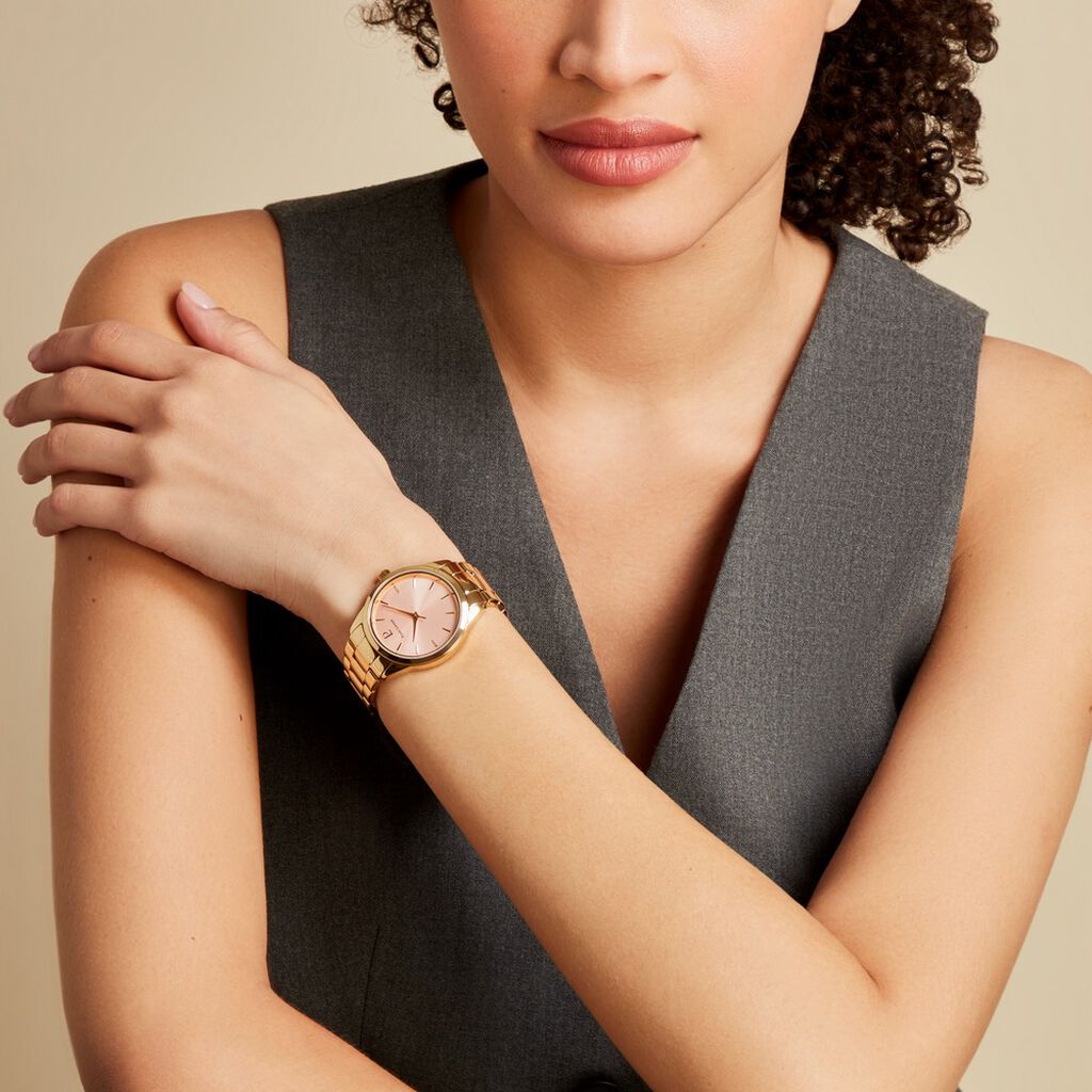 Montre Pierre Lannier Roxane Rose - Montres Femme | Histoire d’Or