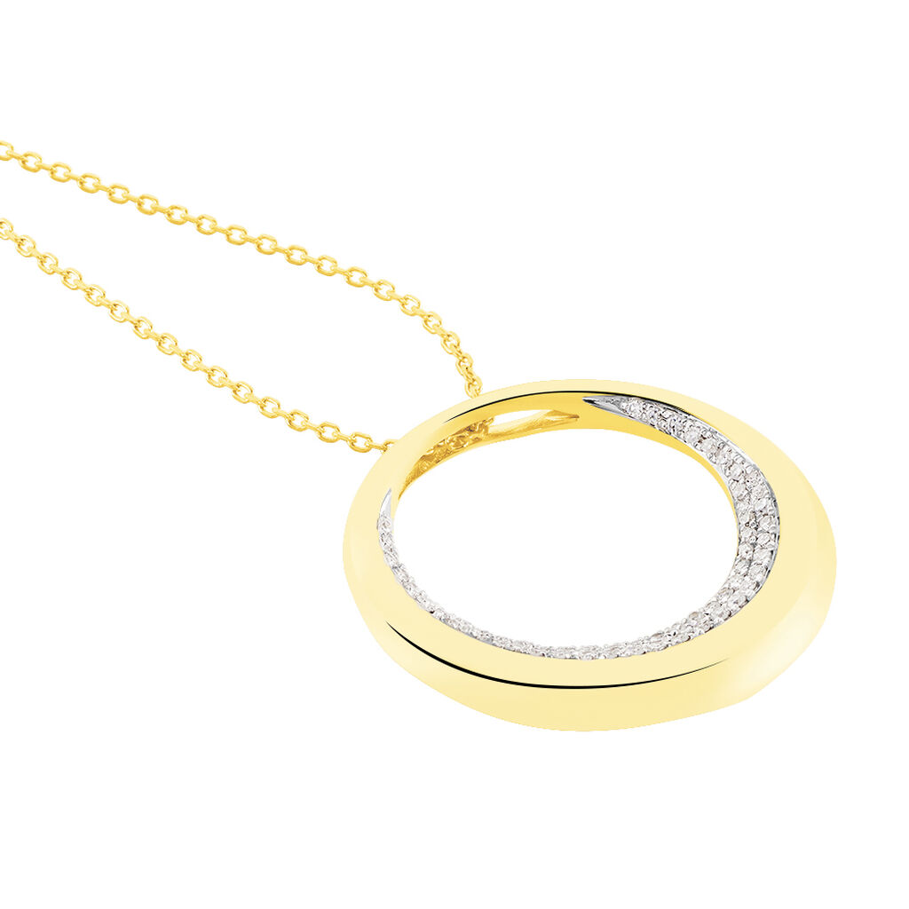 Collier Batoul Or Jaune Diamant - Colliers Femme | Histoire d’Or