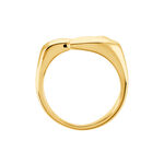 Bague Gold Aura Acier Jaune - Bagues fantaisie Femme | Histoire d&rsquo;Or
