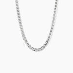 Cha&icirc;ne Piato Marine Argent Blanc - Chaines Homme | Histoire d&rsquo;Or