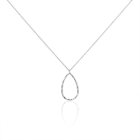 Collier Argent Blanc Camulos - Colliers fantaisie Femme | Histoire d&rsquo;Or