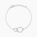 Bracelet Paros Argent Blanc - Bracelets Femme | Histoire d’Or