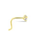 Piercing De Nez Or Jaune Oxyde De Zirconium - Bijoux Femme | Histoire d’Or