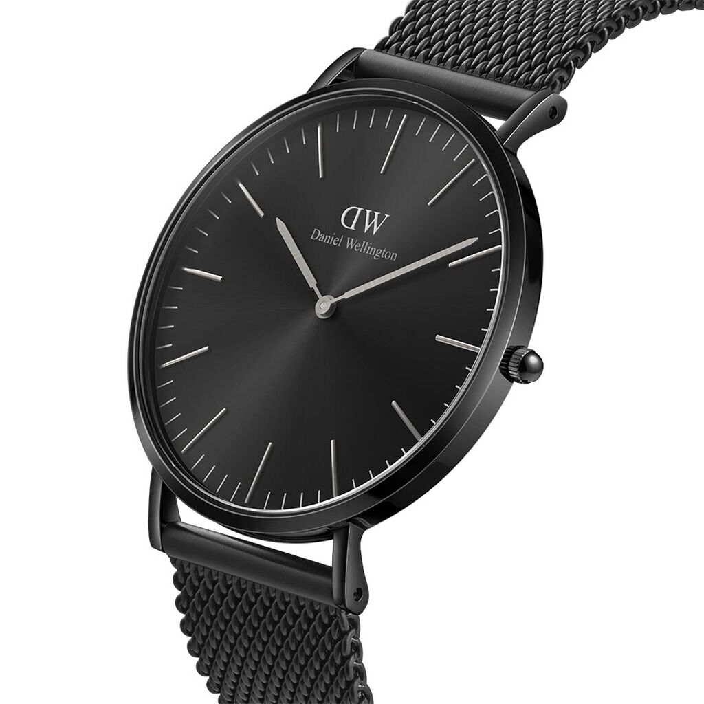 Montre Daniel Wellington Classic Noir - Montres Homme | Histoire d’Or