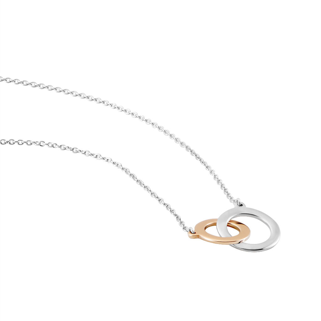 Collier Fethi Argent Bicolore - Colliers fantaisie Femme | Histoire d&rsquo;Or