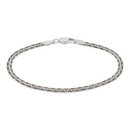 Bracelet Kalyane Argent Bicolore - Bracelets chaîne Femme | Histoire d’Or