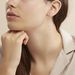 Boucles D'oreilles Pendantes Bulle Argent Blanc - Boucles d'oreilles fantaisie Femme | Histoire d’Or