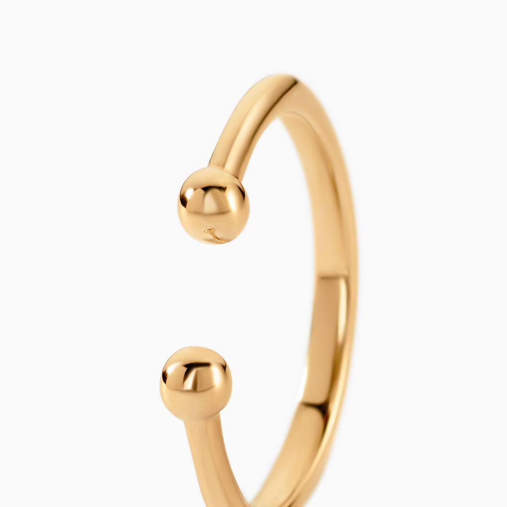 Bague Plaqu&eacute; Or Jaune Zaelie - Bagues fantaisie Femme | Histoire d&rsquo;Or