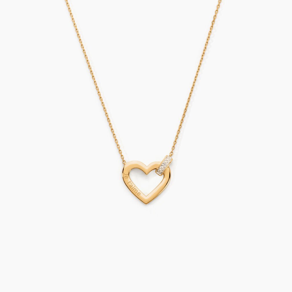Collier Ruxandra Or Jaune Diamant - Colliers Femme | Histoire d’Or
