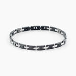 Bracelet Jourdan Homme Dinema Acier Argente - Bracelets Homme | Histoire d&rsquo;Or
