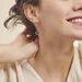 Boucles D'oreilles Pendantes Hazan Argent Blanc Pierre De Synthese - Boucles d'Oreilles Coeur Femme | Histoire d’Or