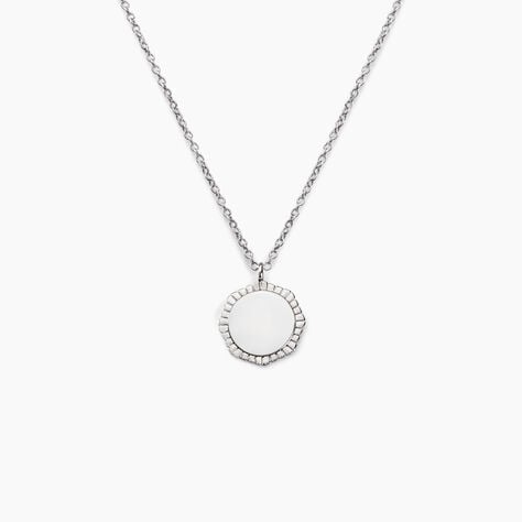 Collier Meralie Argent Blanc - Colliers fantaisie Femme | Histoire d&rsquo;Or