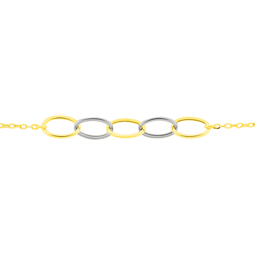 Bracelet Lucette Or Bicolore - Bracelets Femme | Histoire d&rsquo;Or