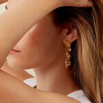 Boucles D'Oreilles Pendantes Goldess Acier Jaune - Boucles d'oreilles fantaisie Femme | Histoire d&rsquo;Or