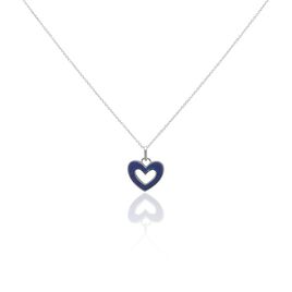 Collier Clarity Argent Blanc Lapis Lazuli - Colliers fantaisie Femme | Histoire d’Or