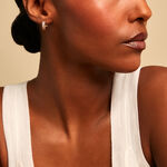 Cr&eacute;oles Liviane Plaqu&eacute; Or Jaune Oxyde De Zirconium - Boucles d'oreilles cr&eacute;oles Femme | Histoire d&rsquo;Or