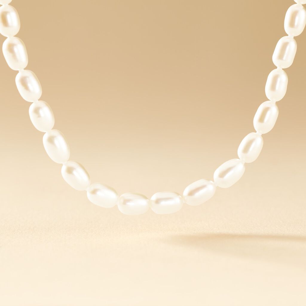 Collier Giustina Or Jaune Perle De Culture - Colliers Femme | Histoire d’Or