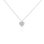 Collier Aemilia Argent Blanc - Cadeaux de naissance Femme | Histoire d&rsquo;Or