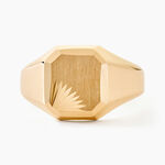 Chevali&egrave;re Gregg Carree Diamantee Soleil Or Jaune - Chevali&egrave;res Homme | Histoire d&rsquo;Or