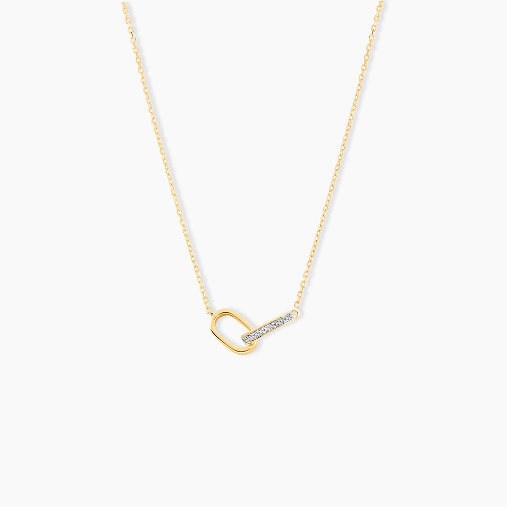 Collier Molana Or Jaune Diamant - Colliers Femme | Histoire d’Or