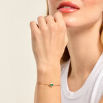 Bracelet Heritage Or Jaune Emeraude Diamant - Bracelets Femme | Histoire d&rsquo;Or