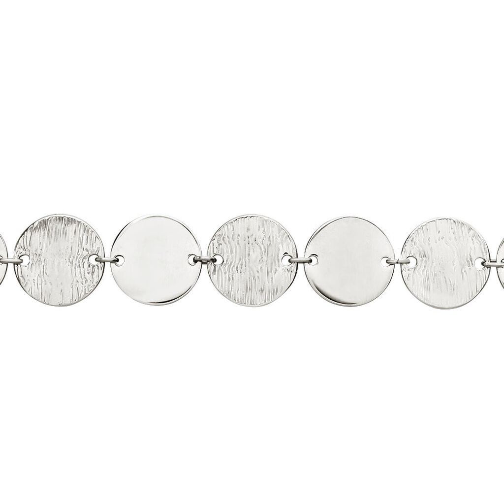 Bracelet Acier Blanc Stellaire - Bracelets Femme | Histoire d’Or