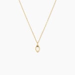 Collier Lucky Gems Or Jaune Nacre Oxyde De Zirconium - F&ecirc;te des m&egrave;res Femme | Histoire d&rsquo;Or