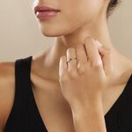 Aphroditia Demi Jonc Bombe Trouwring Wit Platina - Alliances Unisex | Histoire d&rsquo;Or