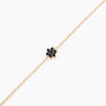 Bracelet Midnight Royalty Plaqu&eacute; Or Jaune Pierre De Synth&egrave;se - Bracelets Femme | Histoire d&rsquo;Or