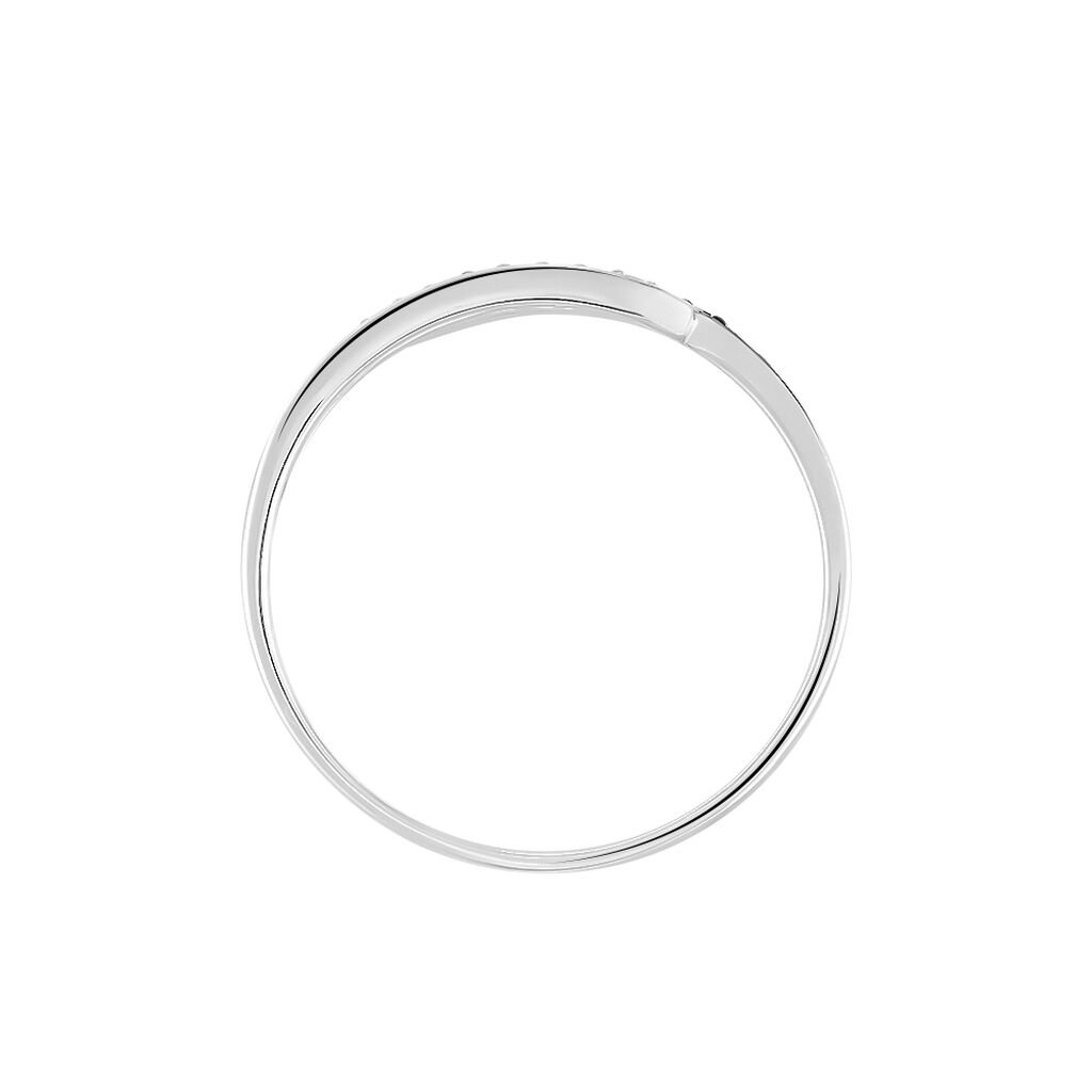 Bague Nazima Or Blanc Diamant - Bagues avec pierre Femme | Histoire d&rsquo;Or