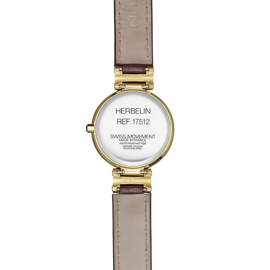 Montre Herbelin Lady H Argent&eacute; - Montres &eacute;tanches Femme | Histoire d&rsquo;Or