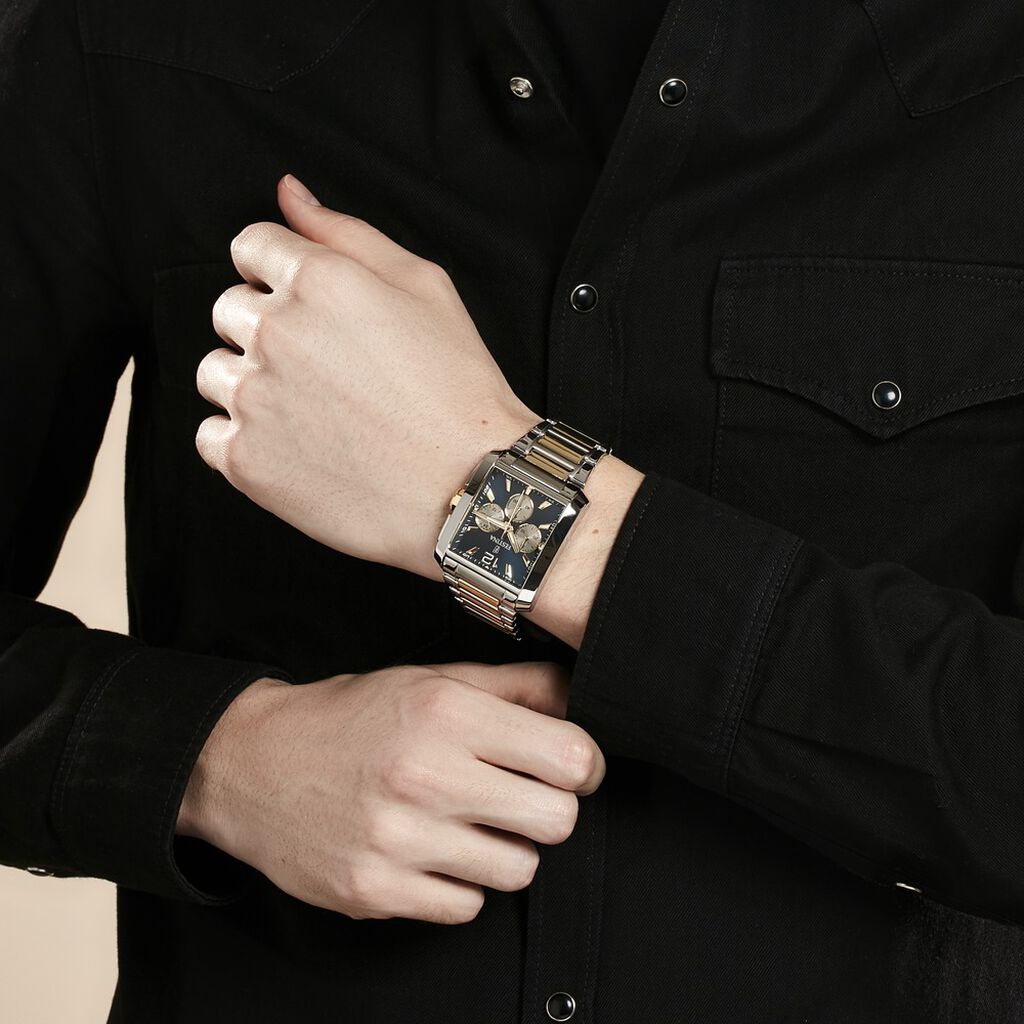 Montre Festina On The Square Chrono Bleu - Montres Homme | Histoire d’Or