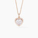 Collier Sphinx Argent Rose Oxyde De Zirconium - Colliers fantaisie Femme | Histoire d’Or
