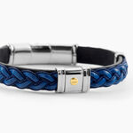 Bracelet Jourdan Trenza Acier Bicolore - Bracelets Homme | Histoire d&rsquo;Or