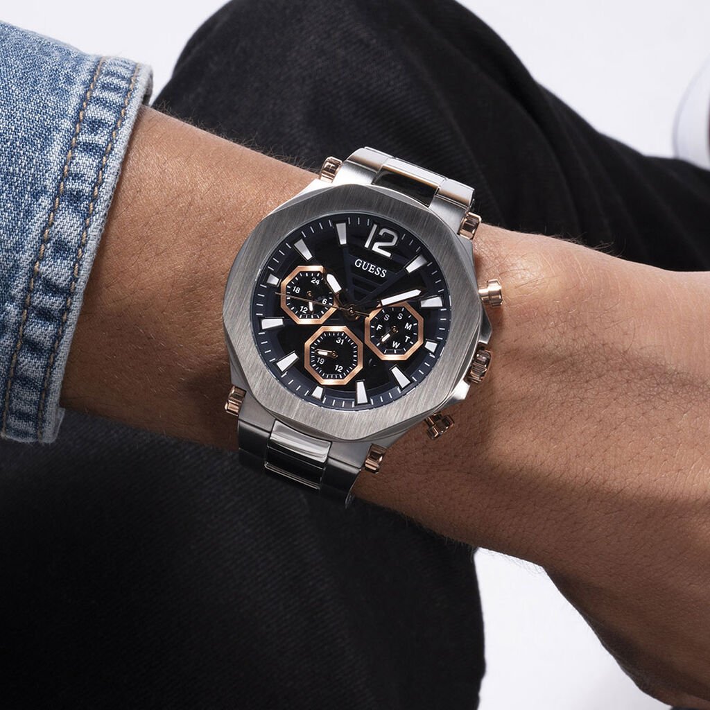 Montre Guess Edge Bleu - Montres Homme | Histoire d’Or
