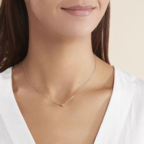 Collier Argent Bicolore Ramiro - Colliers fantaisie Femme | Histoire d’Or