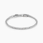 Bracelet Rio Argent Blanc Oxyde De Zirconium - Bracelets Femme | Histoire d&rsquo;Or