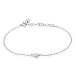 Bracelet Argent Blanc Jacquotte - Bracelets Femme | Histoire d&rsquo;Or
